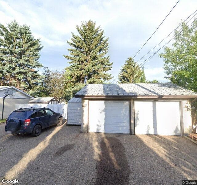 Street view of 9015 156 Street NW, Edmonton