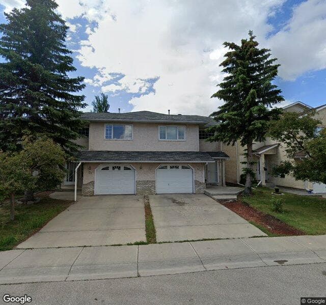 Street view of 29 Applewood Way SE, Calgary