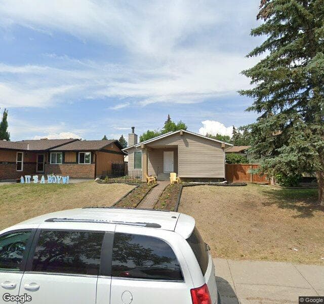 Street view of 331 Whiteside Road NE, Calgary
