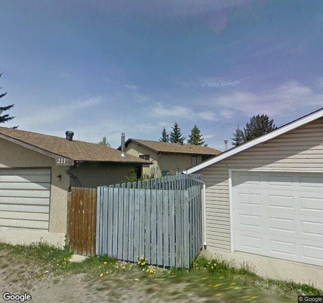Street view of 211 Pinecliff Way NE, Calgary