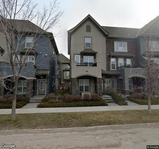 Street view of 436 Quarry Way SE, Calgary