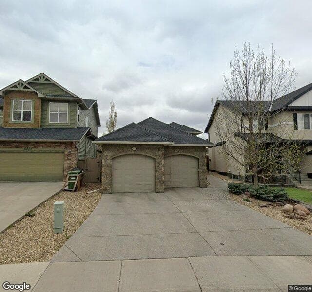 Street view of 551 Evergreen Circle SW, Calgary