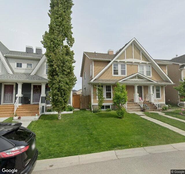 Street view of 86 Auburn Crest Lane SE, Calgary