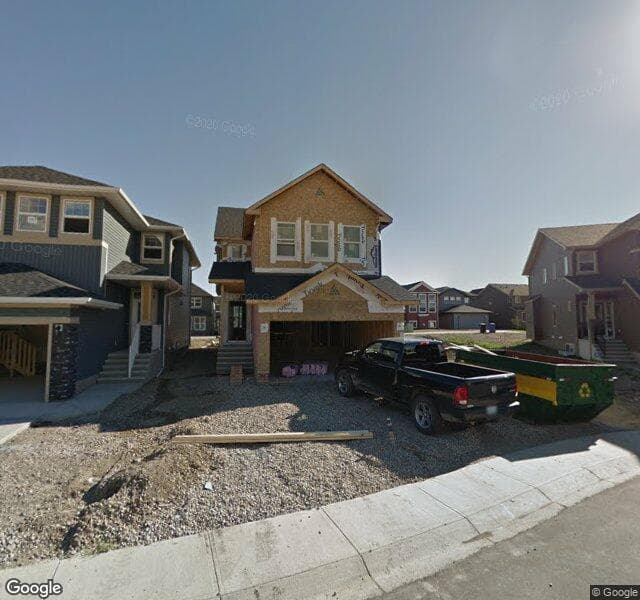 Street view of 343 Evanspark Gardens NW, Calgary