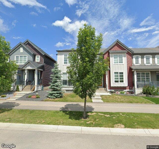 Street view of 420 Belmont Avenue SW, Calgary