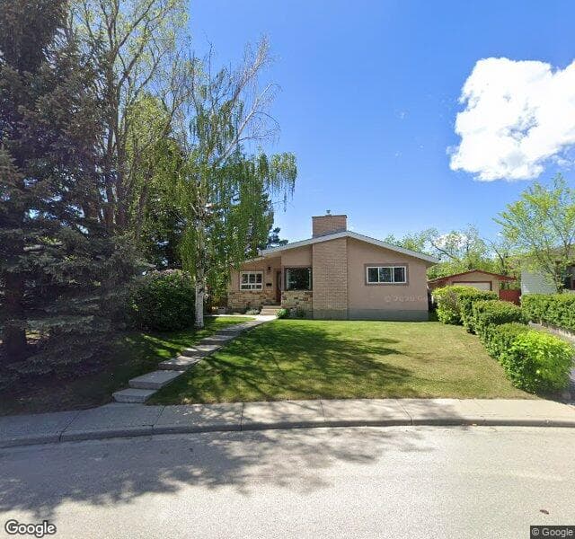 Street view of 5215 Thomas Street NE, Calgary