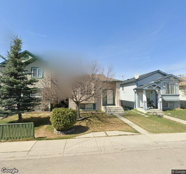 Street view of 37 Martinvalley Place NE, Calgary
