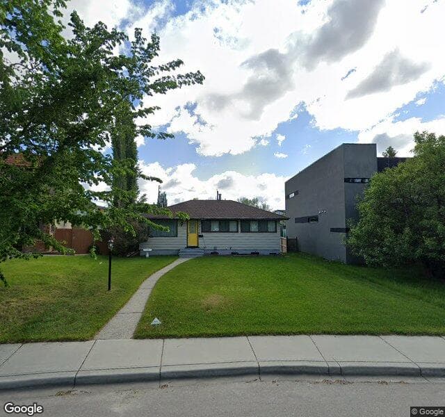 Street view of 3220 Kerrydale Road SW, Calgary