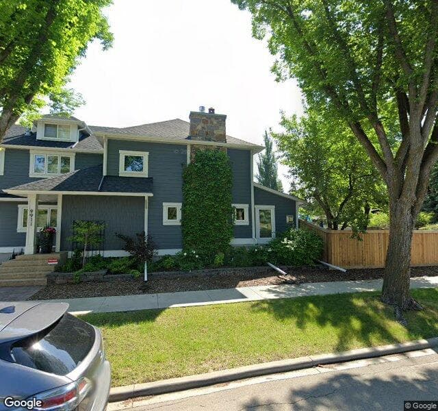 Street view of 9911 136 Street NW, Edmonton