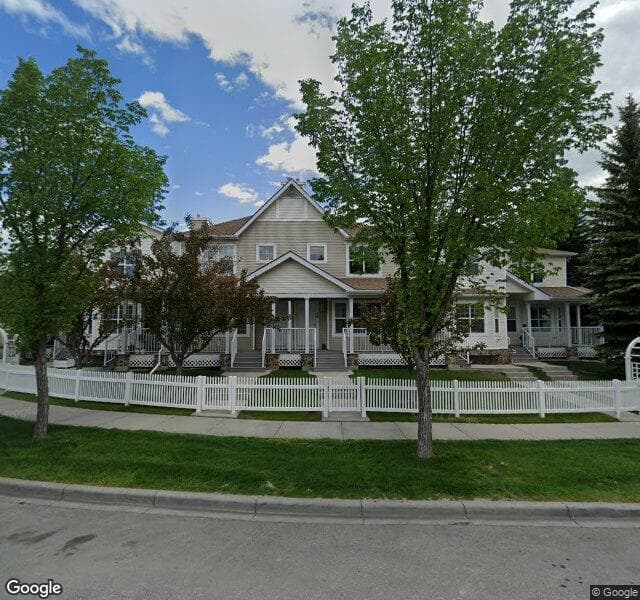Street view of 34 Country Village Landing NE, Calgary