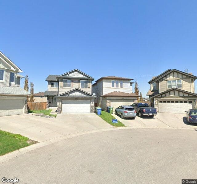 Street view of 319 Panamount Point NW, Calgary