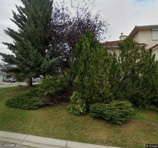 Street view of 103 Schiller Place NW, Calgary