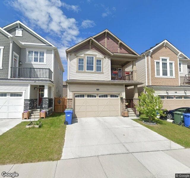 Street view of 71 Cityside Common NE, Calgary