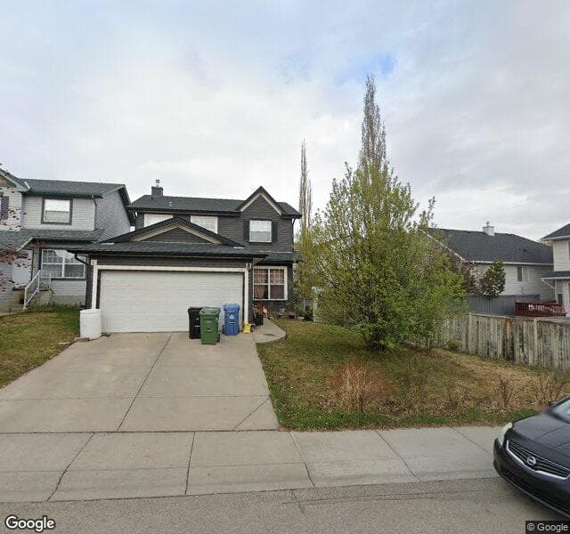 Street view of 156 Hidden Ranch Road NW, Calgary