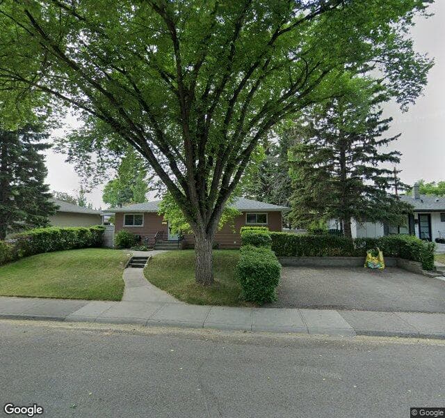 Street view of 411 42 Street SW, Calgary