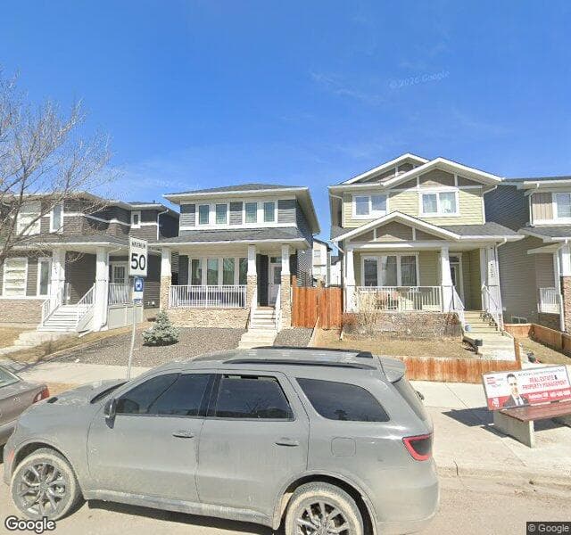 Street view of 548 Redstone Drive NE, Calgary