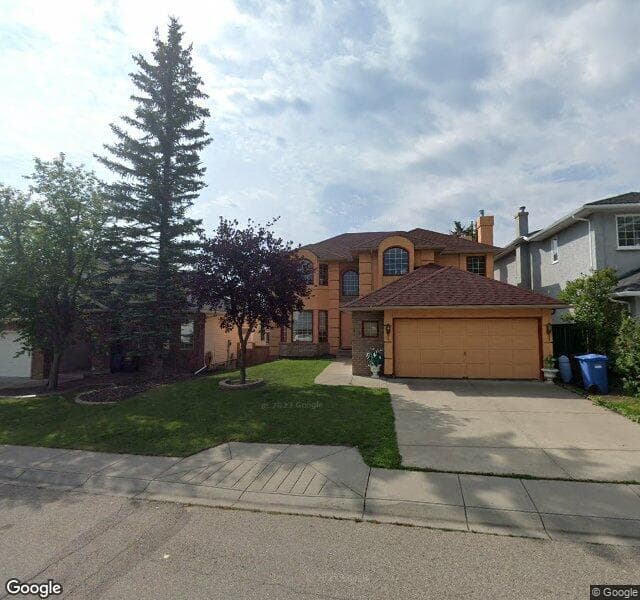 Street view of 19 Valley Ridge Green NW, Calgary