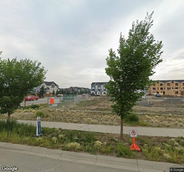 Street view of 871 Mahogany Boulevard SE, Calgary