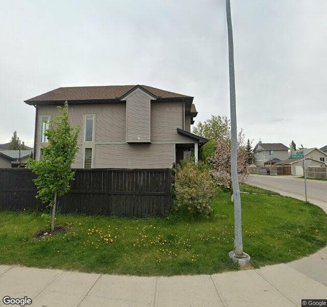Street view of 6 Cranberry Close SE, Calgary