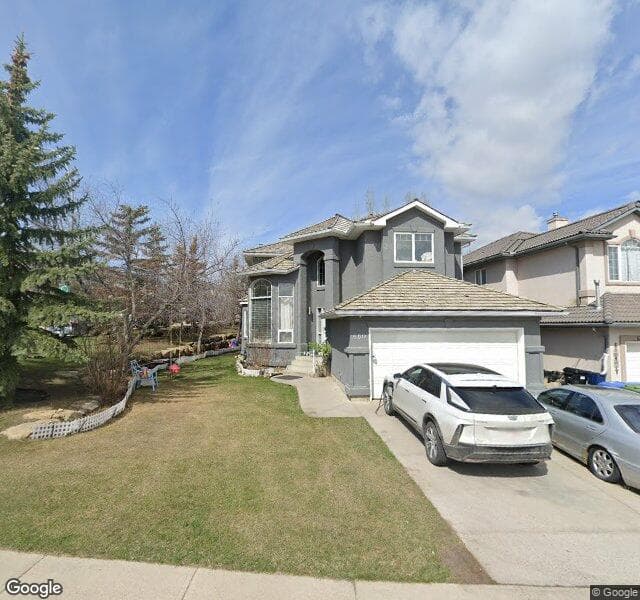 Street view of 680 Hamptons Drive NW, Calgary