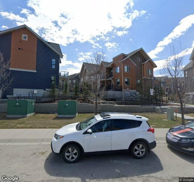 Street view of 119 Livingston Common NE, Calgary