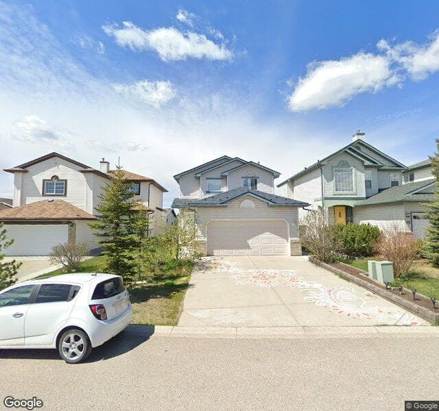Street view of 114 Tuscarora Place NW, Calgary