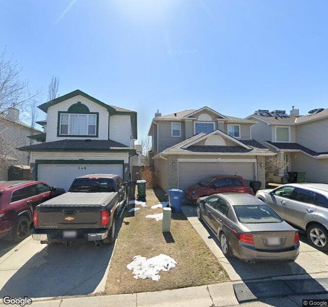Street view of 150 Coventry Court NE, Calgary