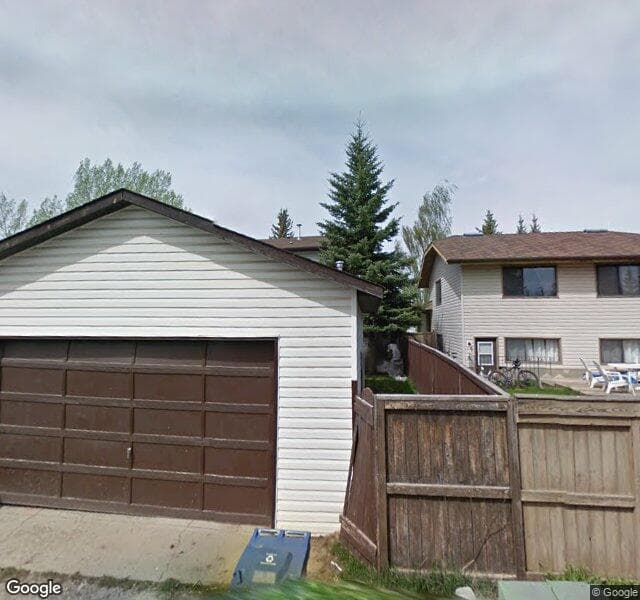 Street view of 67 Woodglen Close SW, Calgary