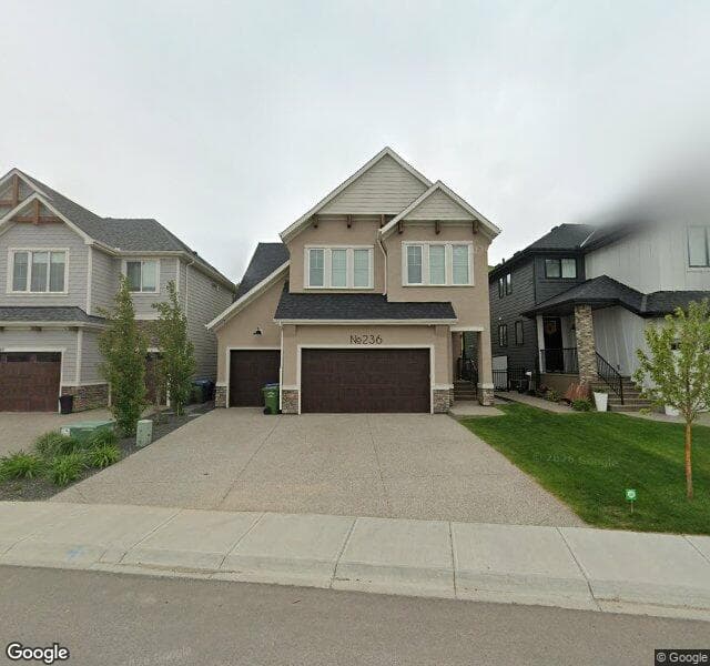 Street view of 236 Cranbrook Drive SE, Calgary
