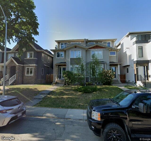 Street view of 832 23 Avenue NW, Calgary