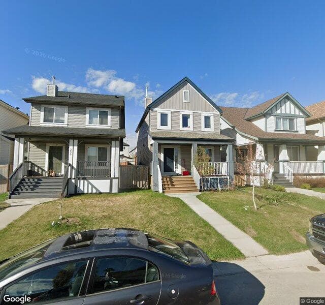 Street view of 257 Copperstone Terrace SE, Calgary