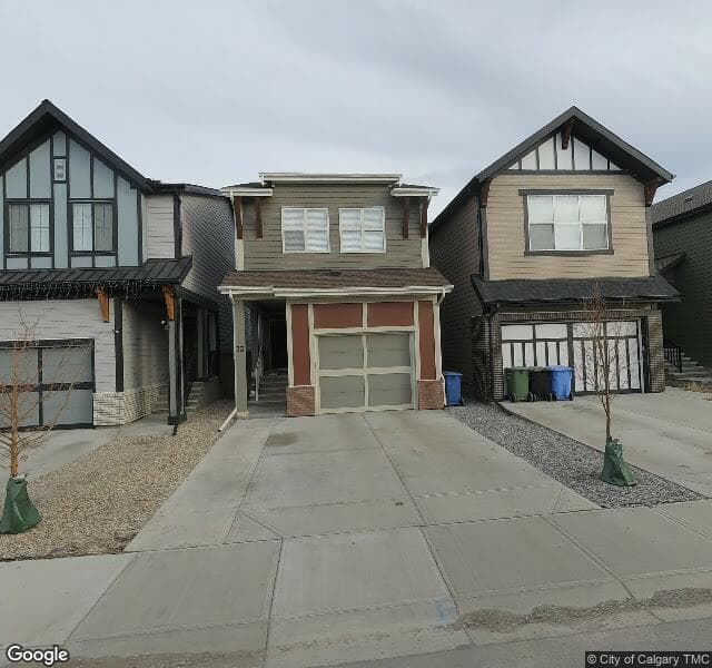 Street view of 73 Masters Row SE, Calgary