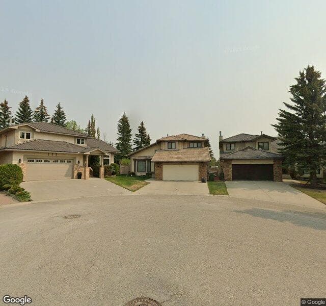 Street view of 216 Edelweiss Place NW, Calgary