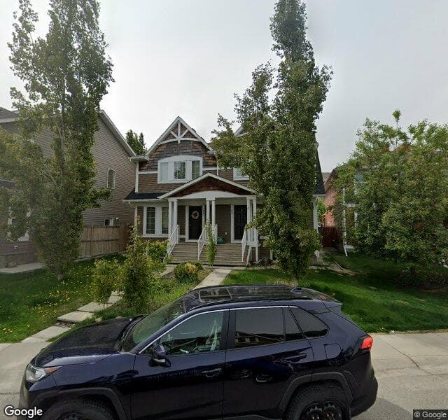 Street view of 97 Auburn Crest Lane SE, Calgary