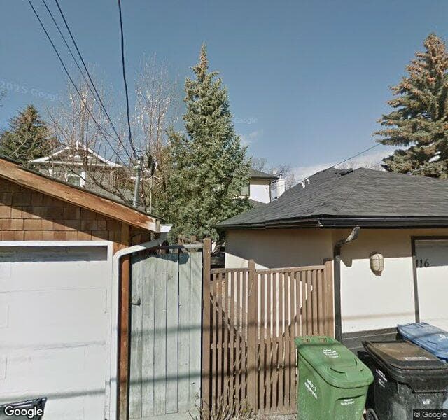 Street view of 416 12 Street NW, Calgary