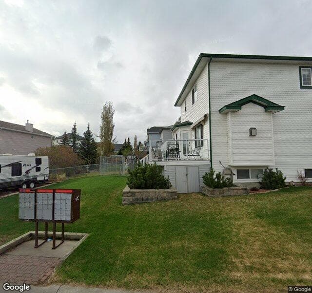 Street view of 255 Hidden Ranch Circle NW, Calgary