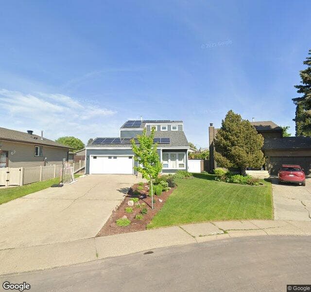 Street view of 14222 21A Street NW, Edmonton