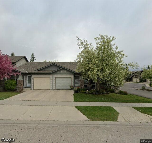 Street view of 180 Everstone Place SW, Calgary