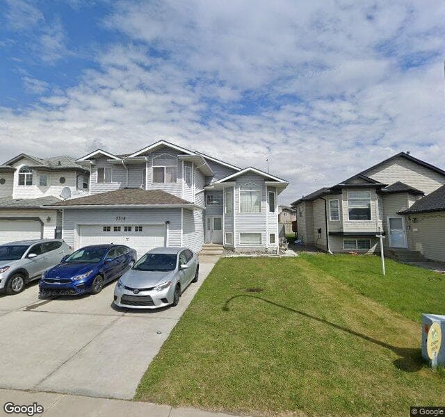 Street view of 7318 166A Avenue NW, Edmonton