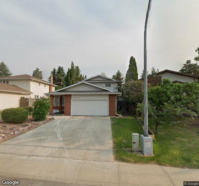 Street view of 15172 49 Avenue NW, Edmonton