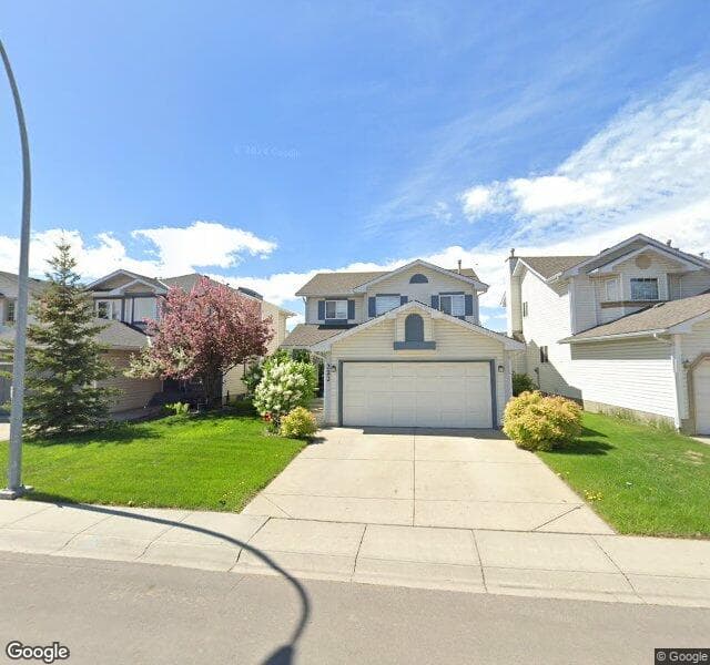 Street view of 323 Mount Cornwall Circle SE, Calgary
