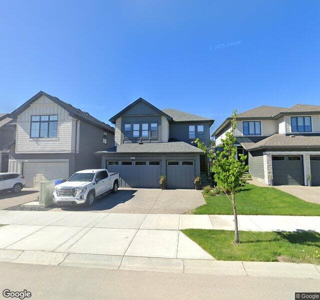 Street view of 453 Shawnee Boulevard SW, Calgary