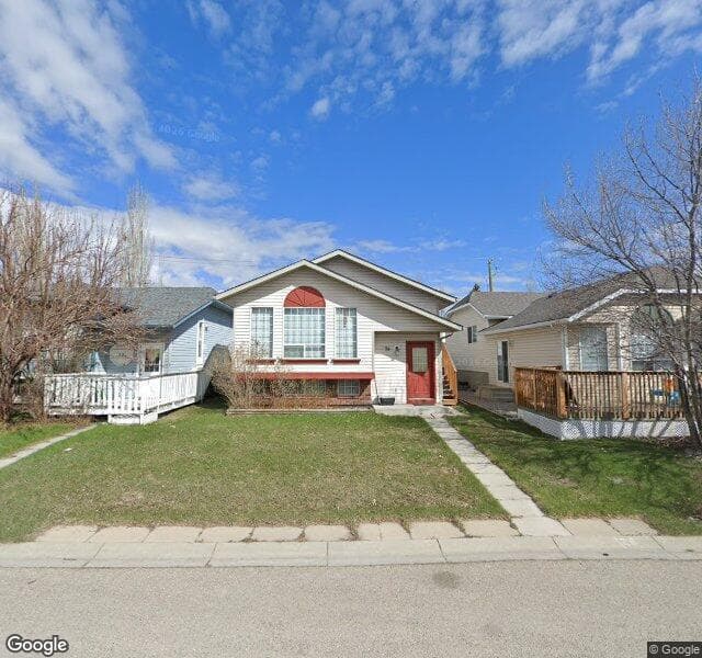 Street view of 28 Coverdale Road NE, Calgary