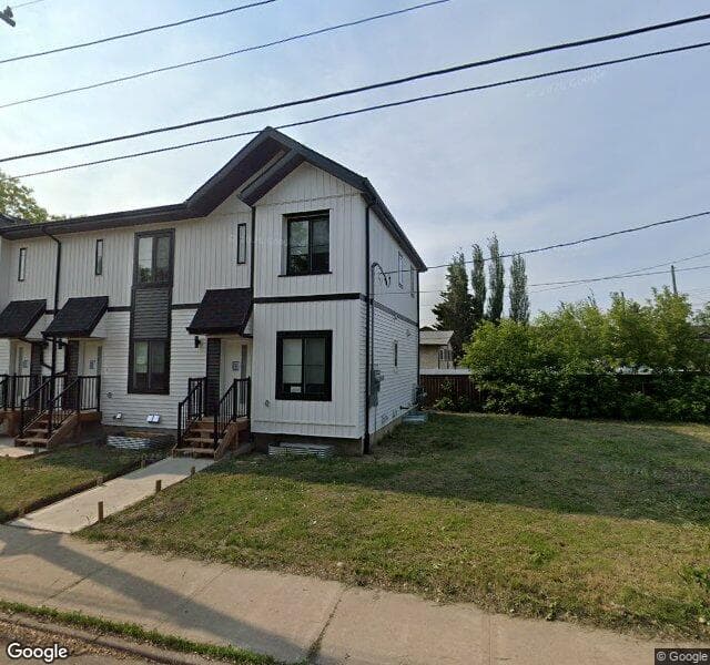 Street view of 7105 128 Avenue NW, Edmonton