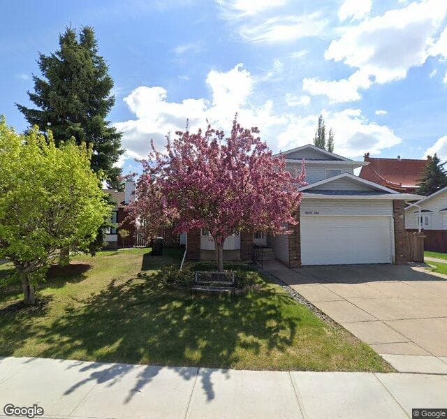 Street view of 9923 154 Avenue NW, Edmonton