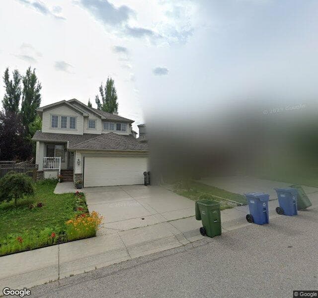 Street view of 22 Valley Crest Close NW, Calgary