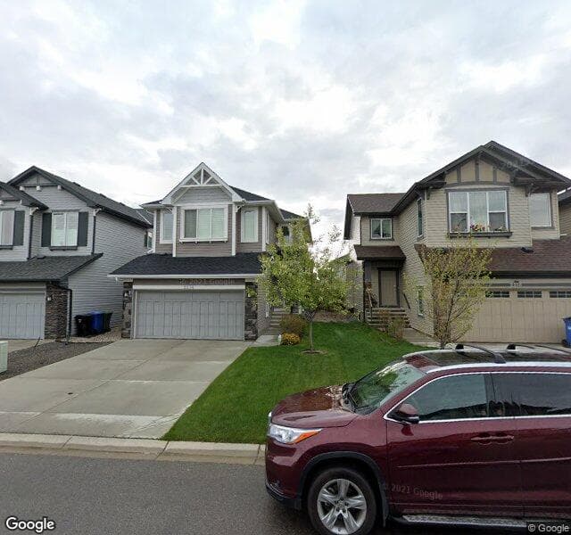 Street view of 2214 Brightoncrest Common SE, Calgary