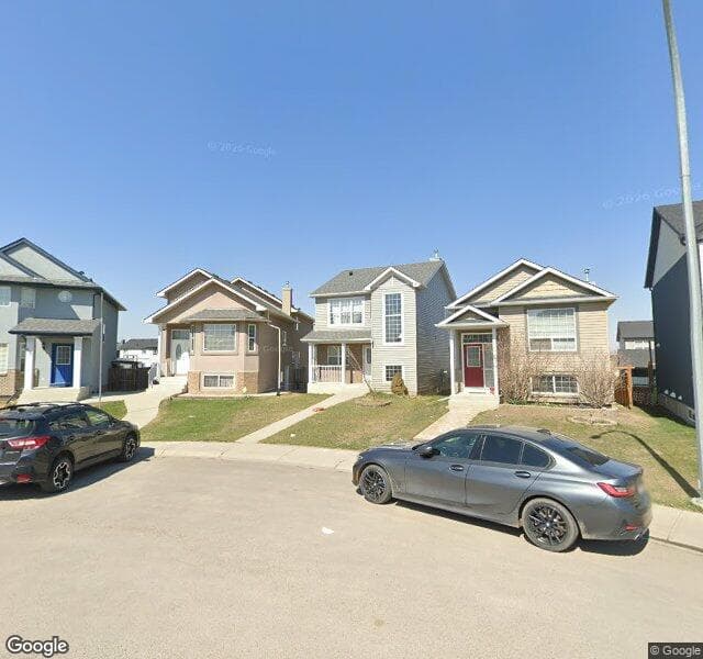Street view of 59 Saddlemont Road NE, Calgary