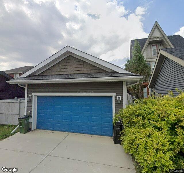 Street view of 7433 Colonel Mewburn Road NW, Edmonton
