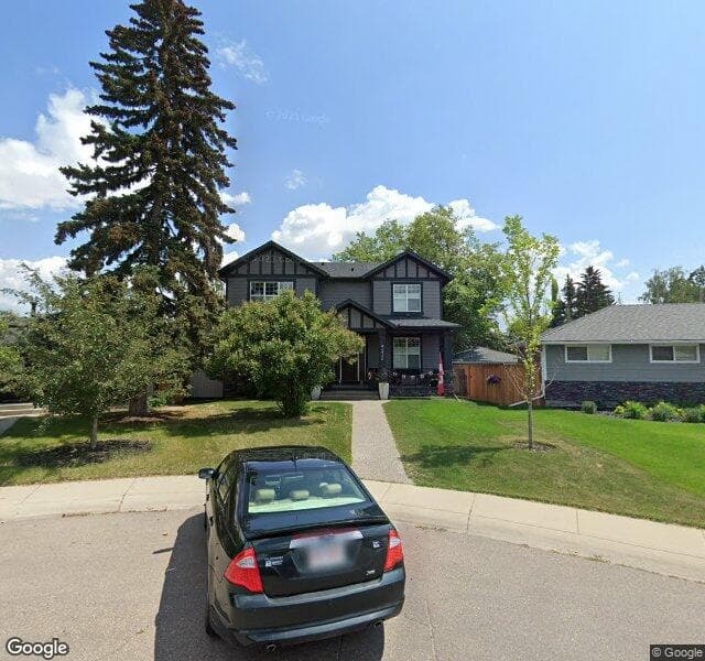 Street view of 9312 Albany Place SE, Calgary